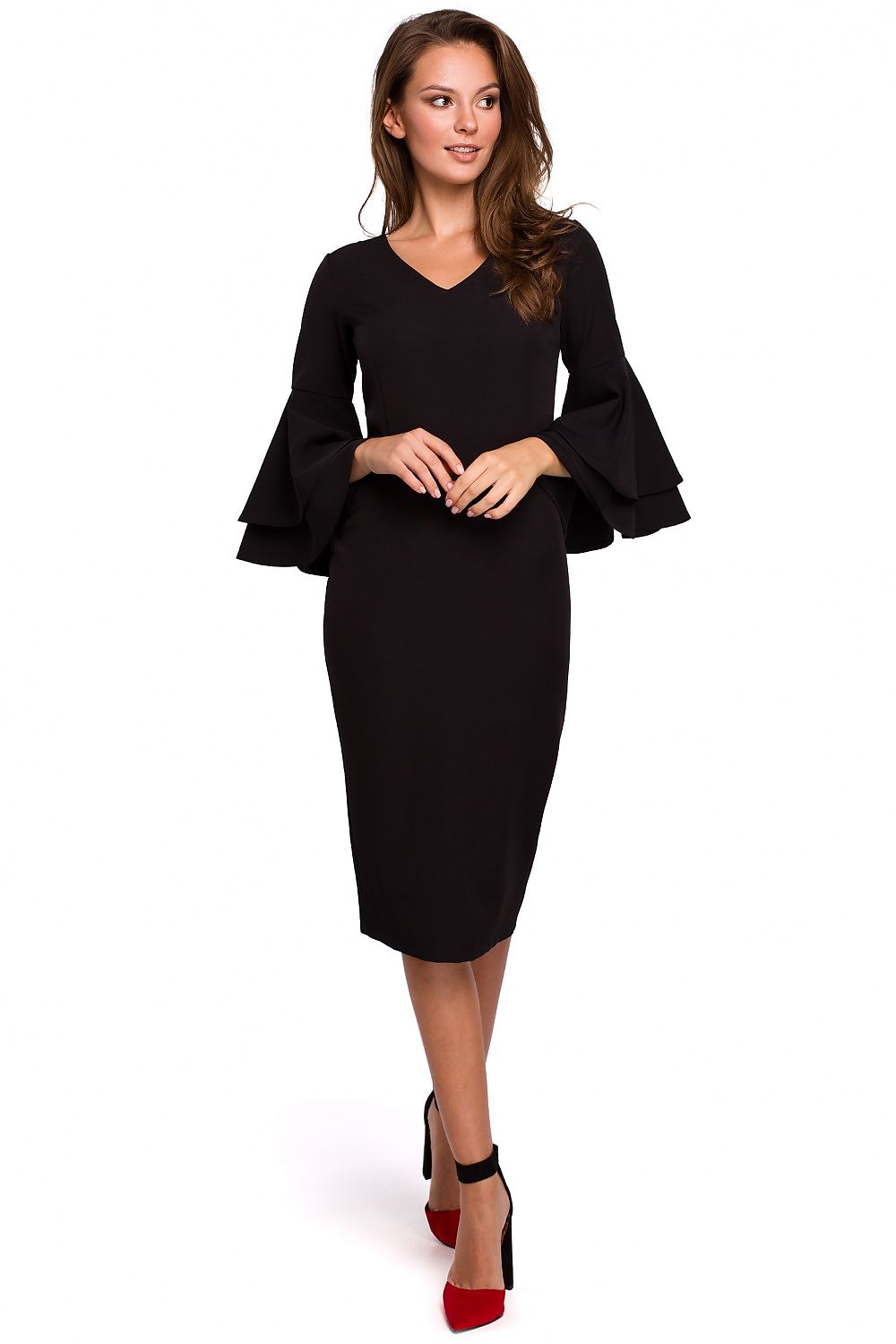 Formele jurk 138545 Makover Formele jurken, groothandel dameskleding online