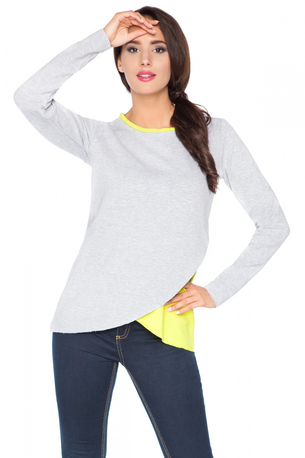 RaWear blouse grijs